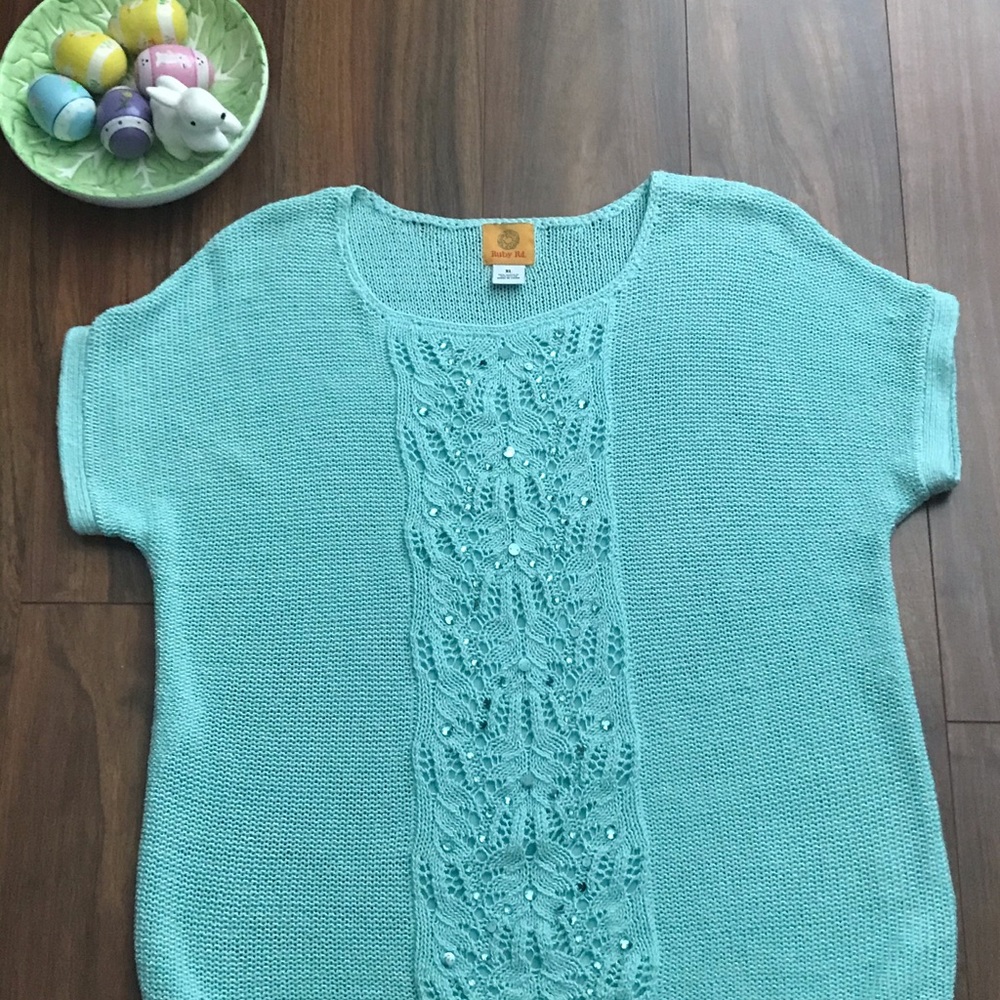 Ruby Rd summer sweater XL